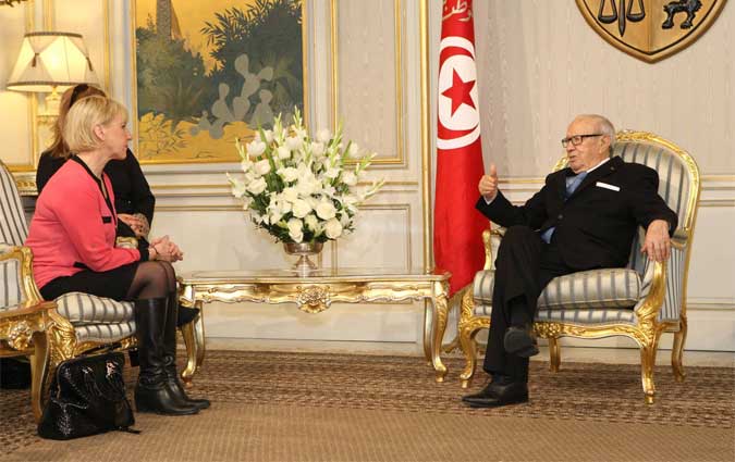 Béji Caïd Essebsi salue le soutien de la Suède à la Tunisie