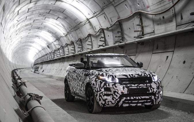 Land Rover dévoile le premier prototype du Range Rover Evoque Cabriolet