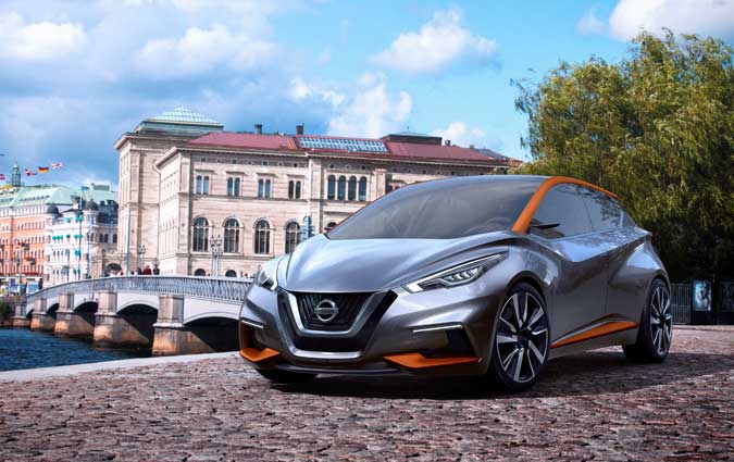 Concept-car Sway, la vision de Nissan sur la citadine de demain