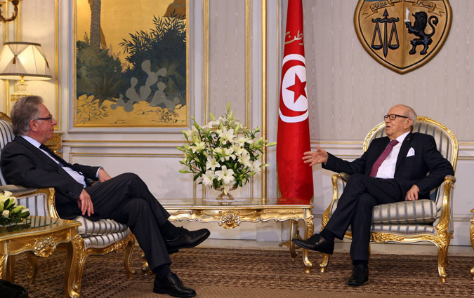 Bji Cad Essebsi reoit sparment le secrtaire gnral de l'OCDE et le prsident de la commission de Venise 