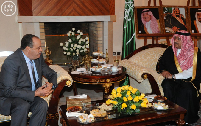 Mohamed Najem Gharssalli rencontre le ministre de l'Intérieur saoudien à Alger
