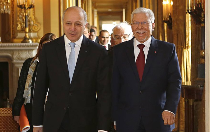 Tunisie – France : Taïeb Baccouche reçu par Laurent Fabius au Quai d'Orsay