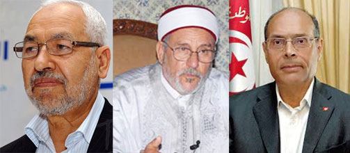 Rached Ghannouchi, Hamda Saïd et Moncef Marzouki condamnent l'attaque terroriste de Bardo