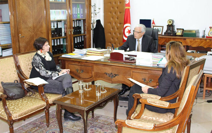 Le ministre de la Justice reçoit la présidente de Human Rights Watch Tunisie