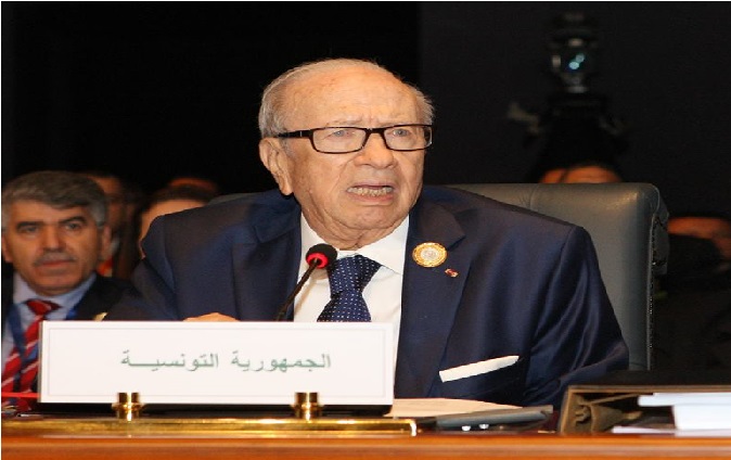 Au 26e sommet de la ligue arabe : Béji Caïd Essebsi appelle à renforcer l'entraide inter-arabe