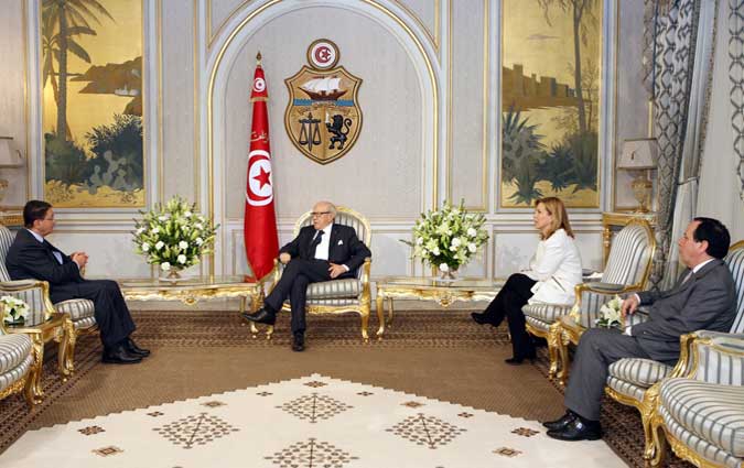 Béji Caïd Essebsi rencontre le secrétaire général de l'Organisation mondiale du tourisme