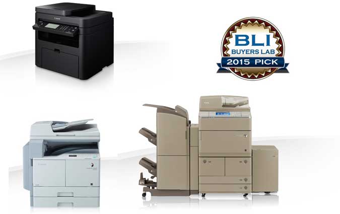 Canon reçoit cinq BLI Winter Pick Awards 2015 pour ses multifonctions et sa solution uniFLOW 5.3