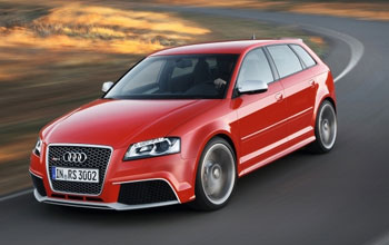 La RS3, sportive jusqu'au bout des roues