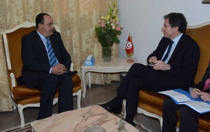 Tunisie - Najem Gharsalli reçoit le secrétaire d'Etat adjoint US pour les Affaires étrangères