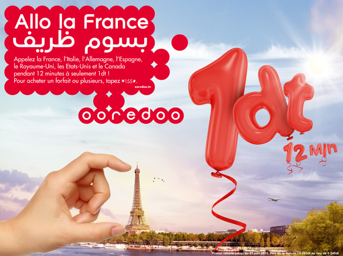 Ooredoo raccourcit les distances avec un prix choc pour les appels internationaux