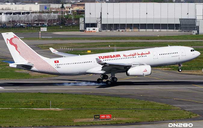 Le premier Airbus A330 de Tunisair baptis Tunis