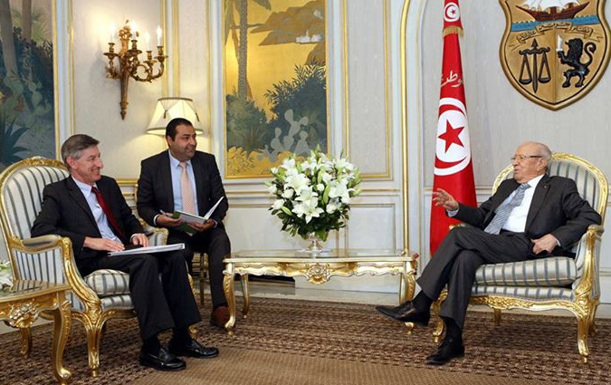Le chef de l'Etat reçoit Jacob Walles au Palais de Carthage