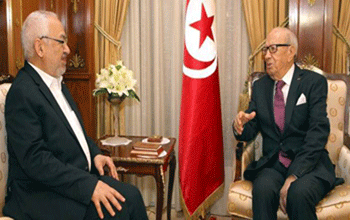 Bji Cad Essebsi reoit Rached Ghannouchi