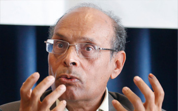 Lamentations et consignes de Moncef Marzouki aux manifestants de « Où est le pétrole »