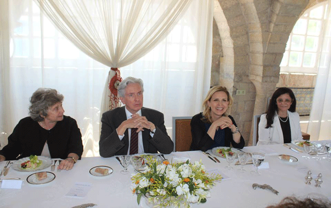 Djeuner de prsentation du Women's Forum 2015  la Rsidence de France