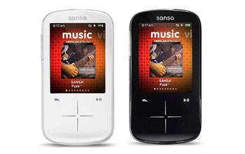 SanDisk dévoile son baladeur MP3, le Sansa Fuze+