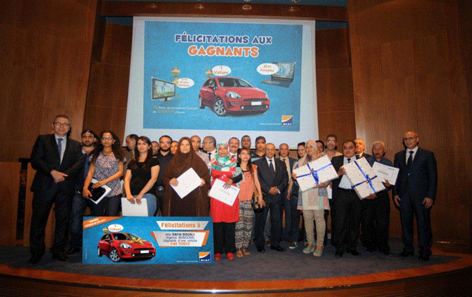 La BIAT remet à ses 30 gagnants les prix du Concours Epargne BIAT 2014