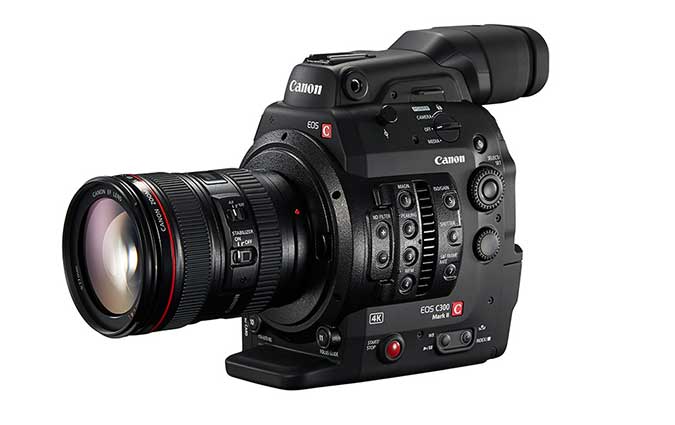 EOS C300 Mark II, la nouvelle caméra vidéo 4K de Canon