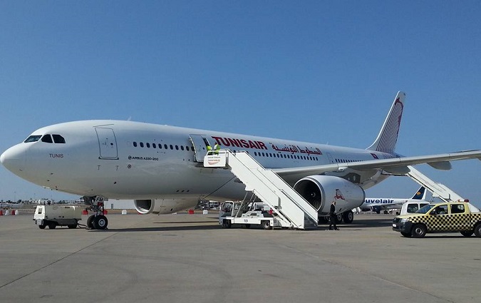 Tunis, le nouvel Airbus A330-200 de Tunisair, repart  Toulouse