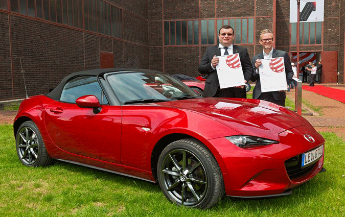 Red Dot : Mazda MX-5 reçoit le prix Best of the Best