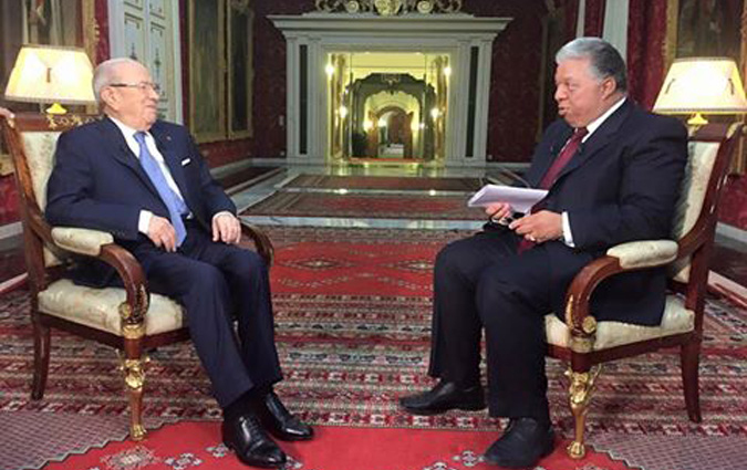 Interview de Bji Cad Essebsi sur Attessia TV
