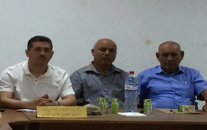 Imed Dami  Ben Guerdane pour parler du mur