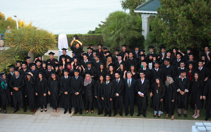 Crmonie de remise de diplmes aux tudiants du programme Thomas Jefferson
