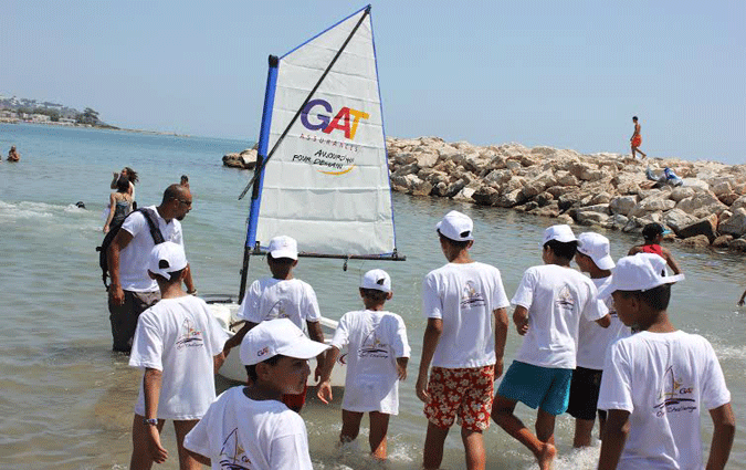 Huitième édition du GAT Assurances OPTI'CHALLENGE : Enfance et sport de voile, GAT ASSURANCES réussit le pari !