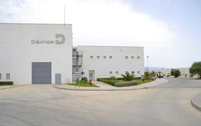 Grve sauvage  l'usine Drxlmaier  Sousse