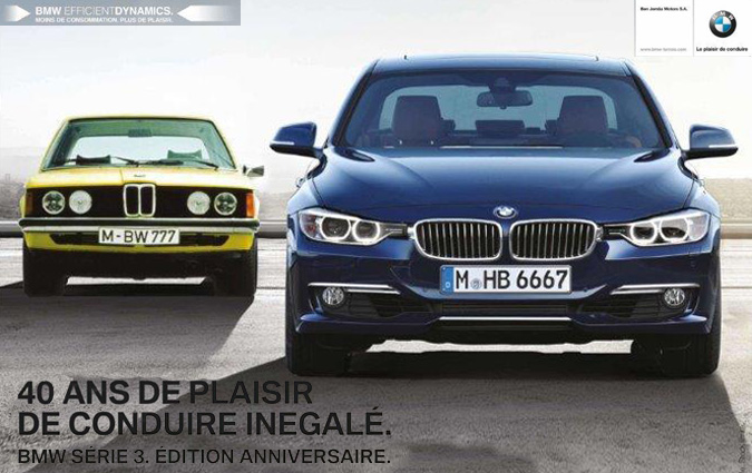 Ben Joma Motors fte les 40 ans de la BMW Srie 3
