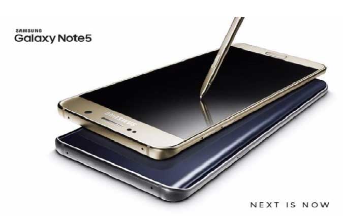 Lancement mondial des Samsung Galaxy S6 Edge+ et Note5