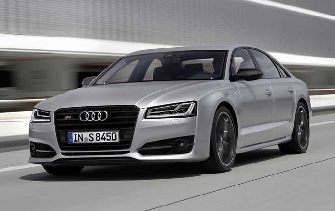 S8 plus, le nouveau bolide suralimenté d'Audi