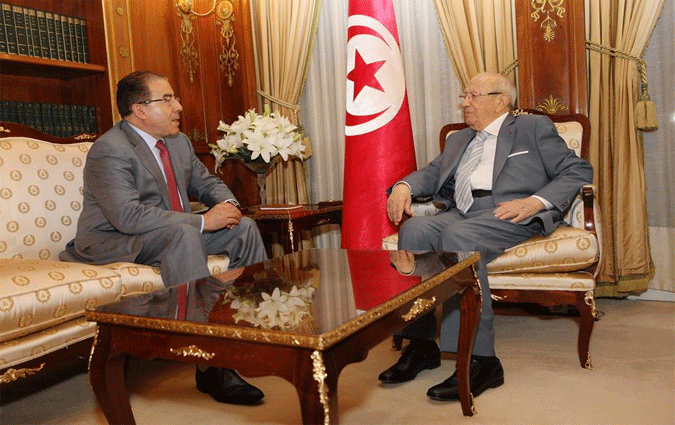 Béji Caïd Essebsi reçoit Mongi Hamdi