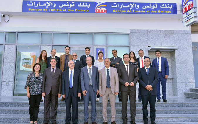 Nouvelle agence de la Banque de Tunisie et des Emirats à Montplaisir