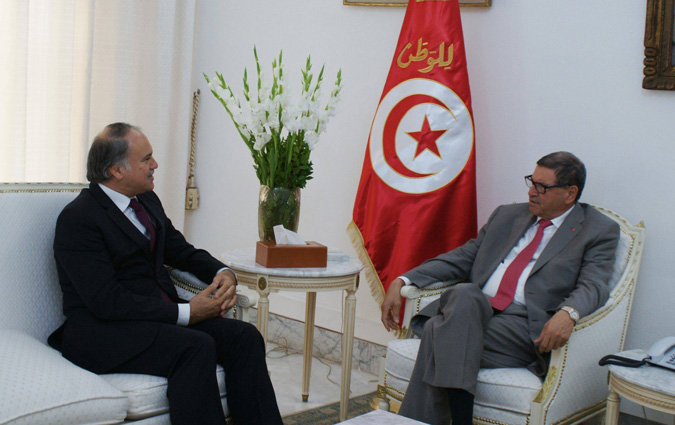 Le chef du gouvernement rencontre le directeur général de l'Institut tunisien des Etudes stratégiques
