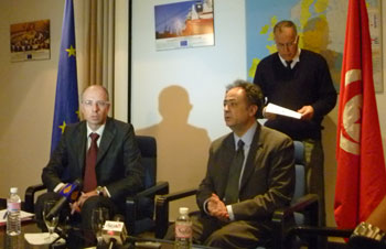 «La Tunisie peut compter sur l'UE pour l'assister», assure Hugues Mingarelli