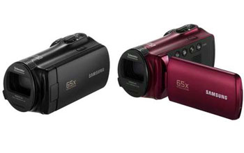 Samsung dévoile ses caméscopes SMX-F50 et F54