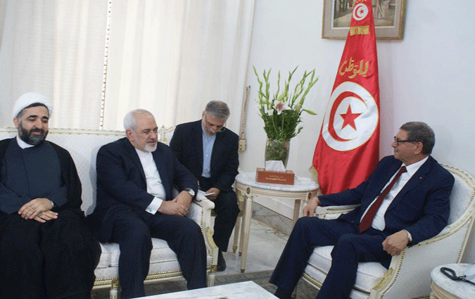 Habib Essid reçoit le ministre iranien des Affaires étrangères