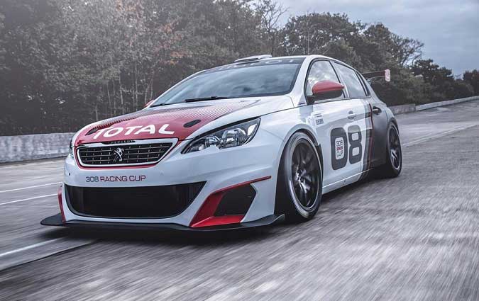 308 Racing Cup, le nouveau bolide de course de Peugeot