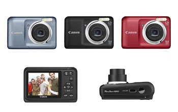 Canon lance son PowerShot A800
