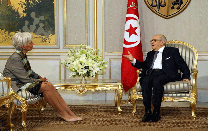 Christine Lagarde au palais de Carthage: Le FMI réitère son soutien à la Tunisie