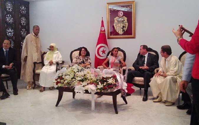 Une crmonie en l'honneur de Habiba Ghribi  l'aroport Tunis-Carthage