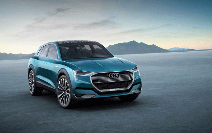 Audi présente à Francfort son i E-Tron Quattro Concept