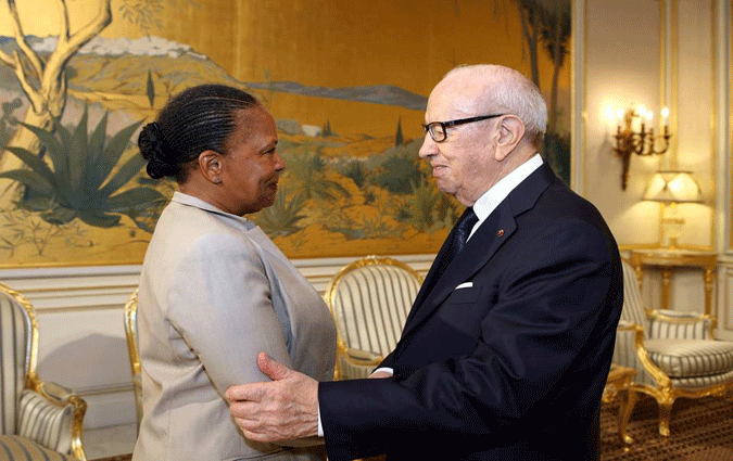 Christiane Taubira s'entretient avec le prsident de la Rpublique et le chef du gouvernement