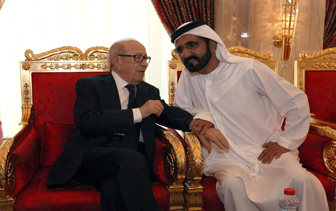 Bji Cad Essebsi prsente les condolances du peuple tunisien au prince de Duba