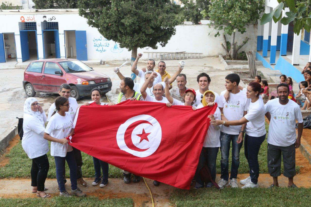 Vivo Energy Tunisie participe  la campagne nationale  Le mois de l'cole 