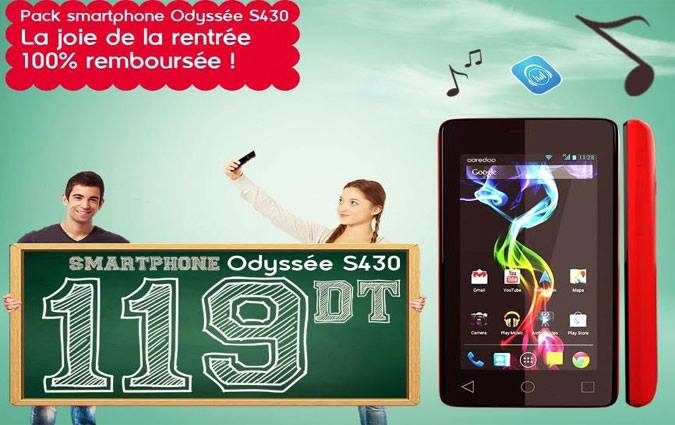 Ooredoo lance l'Odyssée S430 100% remboursé