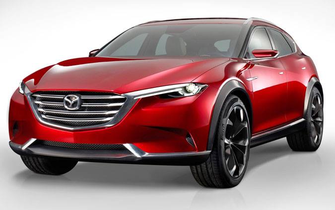 Koeru, le concept de crossover Mazda préfigurant l'un des modèles de la future gamme