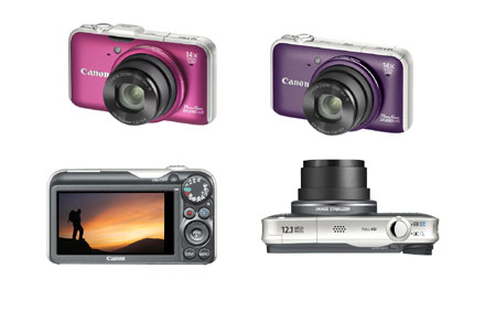 Canon lance les PowerShots SX230 HS et SX220 HS