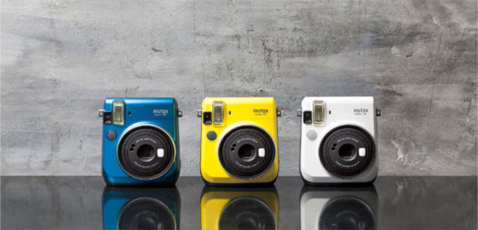 Fujifilm annonce la sortie de son appareil de photo instantane, l'Instax mini 70